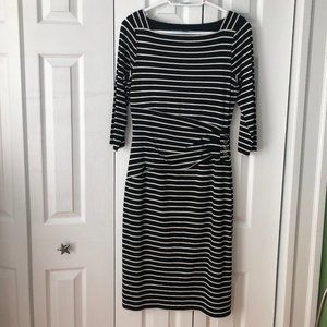 White House Black Market striped dress